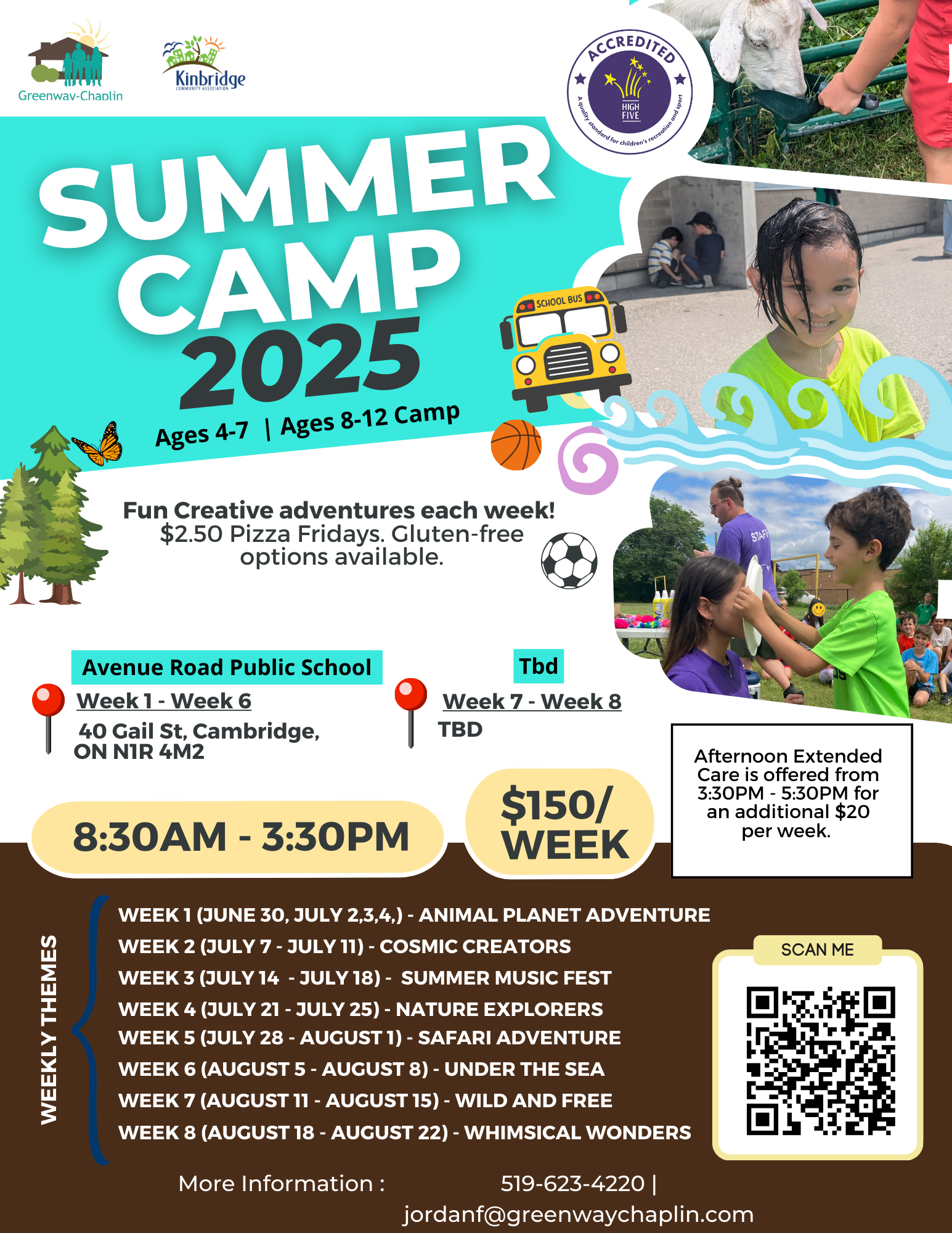 Summer Camp 2026 – Greenway-Chaplin Community Centre
